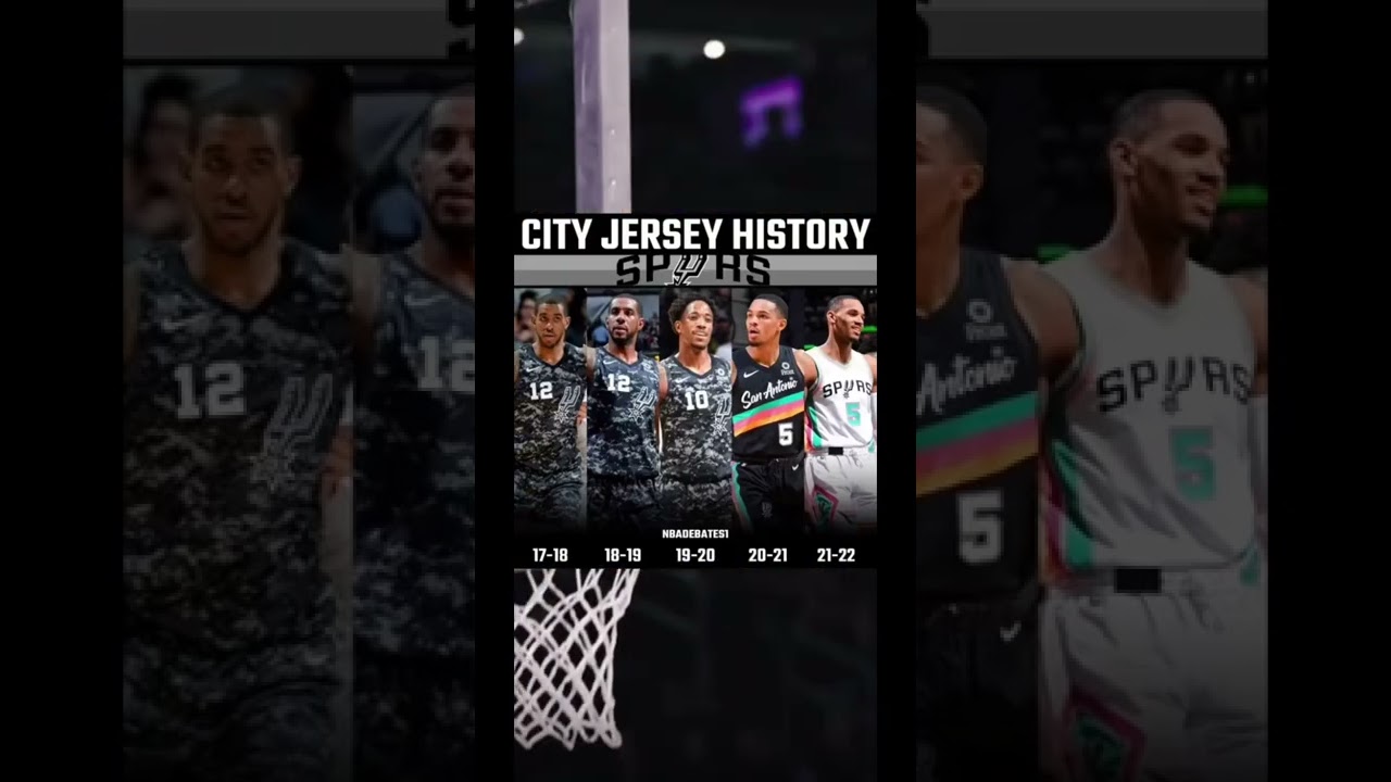Spurs City Jersey History