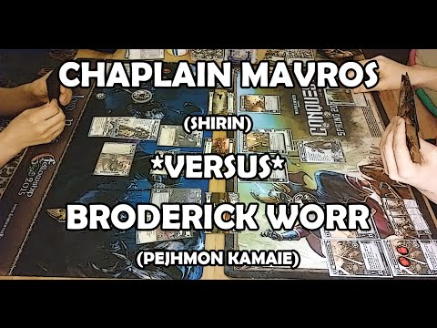 Chaplain Mavros (Proxy) versus Broderick Worr - Warhammer 40,000: Conquest