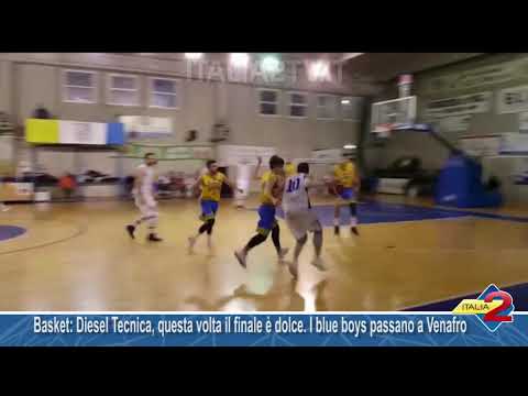Basket, Serie C Silver Diesel Tecnica, questa volta il finale è dolce  I blue boys passano a Venafro