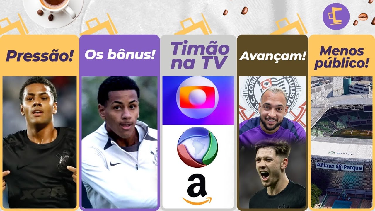 Pressão em venda de Denner e os bônus l Corinthians na Globo l Garro e Maycon voltam "antes" e mais!