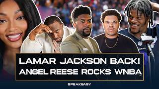 Acho, Shady & Carebear Discuss Lamar Arriving At Workouts, Wemby’s Injury, Angel Reese Trade & MORE!