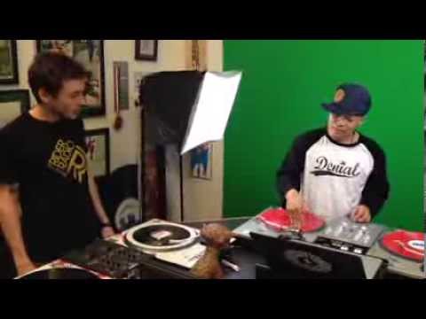 Q-Bert & Mr Viktor showing his scratch technics