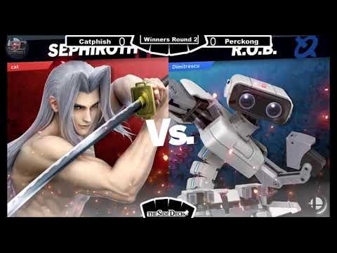 The Side Deck Smash #70 - Catphish (Sephiroth) VS PercKong (R.O.B.) - SSBU Winners
