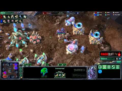 Liquid`TLO(Z) v WhiteRa(P) - Antiga Shipyard - Custom 1.1.2012