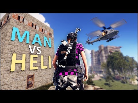 TAKING down the PATROL HELICOPTER! - Rust Solo Survival #10 (Finale)