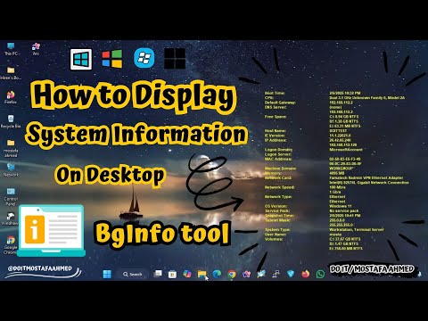 How to Display System Information on Your Desktop | Windows 11 / 10
