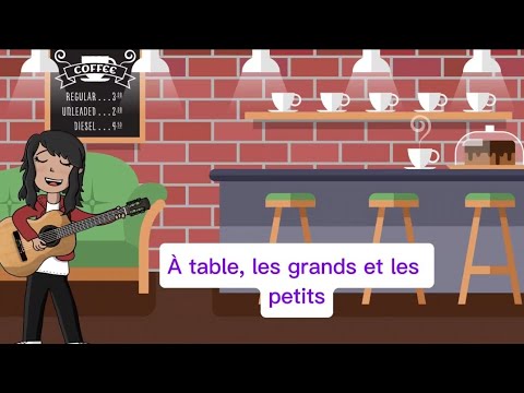 À table,à table ! comptine pour les petits !