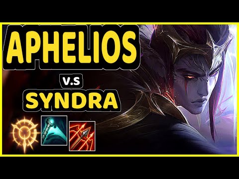 PAPRYZE (APHELIOS) vs SYNDRA - BOTTOM ADC CHALLENGER GAMEPLAY - OC