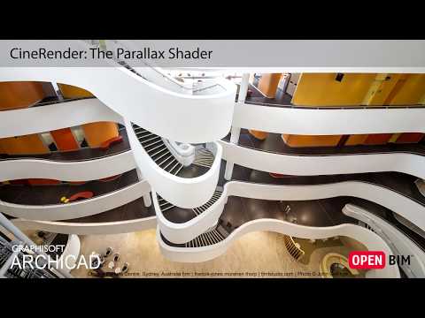 ARCHICAD 21 - CineRender: The Parallax Shader