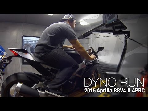 2015 Aprilia RSV4 R APRC Dyno Run