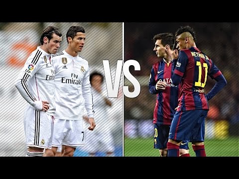 Lionel Messi & Neymar vs Ronaldo & Bale 2015 ● Skills & Goals Battle | HD