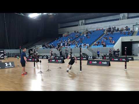 Eagles Jackson Mead - Agility Test AFL Combine