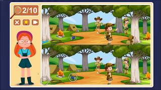 Viki Spotter: Camping, Level 20 Walkthrough, 1080p/60FPS.