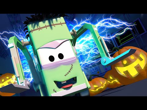 Tegljač Tom u Auto Gradu 🚗  HALLOWEEN SPECIJAL - Frankensteinovo Čudovište treba popravak!