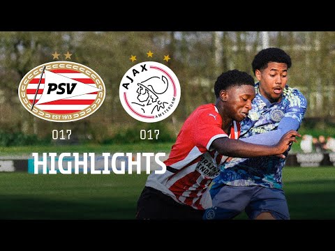 HIGHLIGHTS | Ajax O17 op bezoek in Eindhoven ⚔️