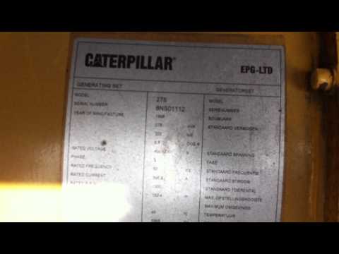 DPX Power: Caterpillar 3306 - 275 kVA generator set | DPX-1373