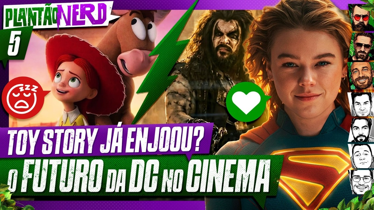 O INIMIGO INVISÍVEL DO ARANHA + DC NO CINEMA + TOY STORY 5 - Plantão Nerd. #005