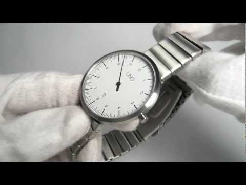 【1針時計・ドイツ製】Botta Design｜UNO Quartz｜ホワイト