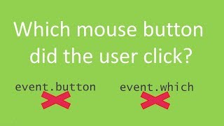 JavaScript: Reliably detect which mouse button was pressed