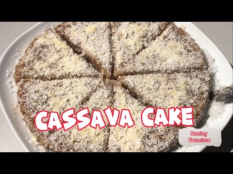 CASSAVA CAKE SA KAWALI | Cassava Cake with Cheese | 3 INGREDIENTS ONLY | CASSAVA CAKE RECIPE