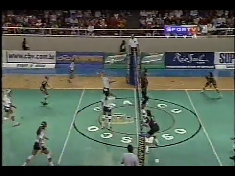 Superliga 2000/2001 - BCN Osasco x MRV Minas - Volei Feminino