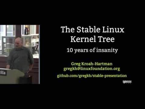 Kernel Recipes 2015 - Linux Stable Release process - by Greg KH