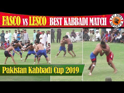 FASCO vs LESCO Best Kabaddi Match Pakistan