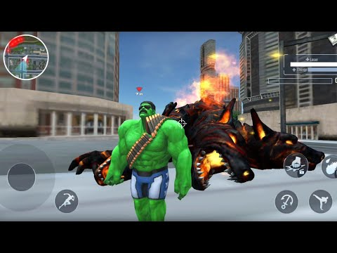 Incredible Monster Superhero Monster City Battle | Monster Vs 3 Head Monster - Android GamePlay