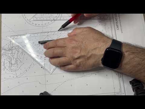 Patente Nautica ep. 56 - Carteggio Oltre Mappa 5D - Carburante (Esercizio 56 - 5.3.2-4)