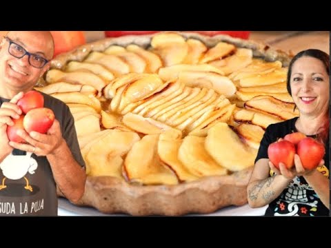 CROSTATA DI MELE con GRANO SARACENO  ricetta crostata di mele facile
