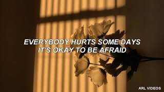 Avril Lavigne- Everybody Hurts (lyrics)