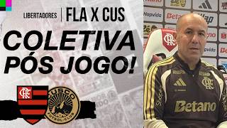 COLETIVA DE LEONARDO JARDIM - FLAMENGO 3x0 CUSCO - LIBERTADORES 2026