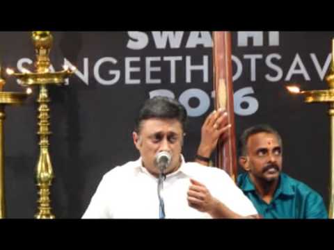 Swathi Sangeethotsavam 2016. Sanjay Subrahmanyan - Saveri Varnam - Vanajaksha