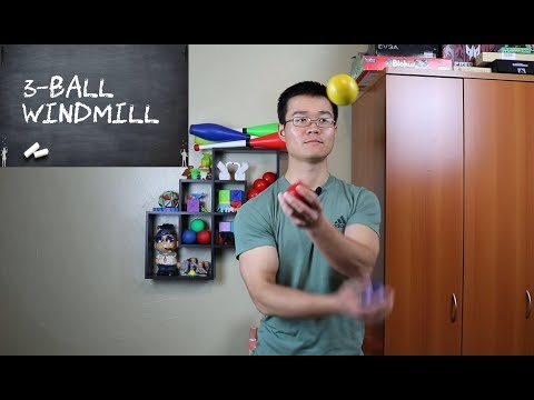 Learn to Juggle: 3-Ball Windmill