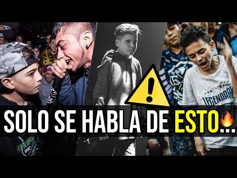 SOLO SE HABLA DE ESTO... (El Menor vs Zaina vs G5) ¿Quién es Mejor? | Niños en Batallas de Rap