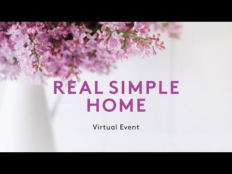 2020 Real Simple Home Virtual Event