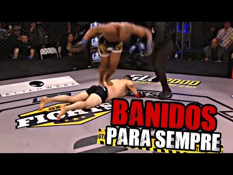 TOP 5 - Lutadores que foram BANID0S para sempre do esporte #2