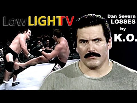 Las derrotas más escalofriantes de Dan Severn (por KO/TKO) | La Bestia contra La Bestia
