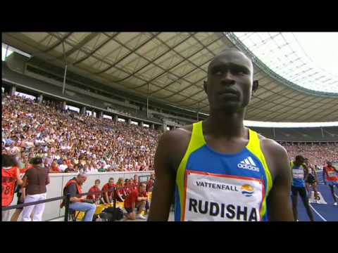 ISTAF Berlin 2010 M-800m David Rudisha World Record 1:41.09!