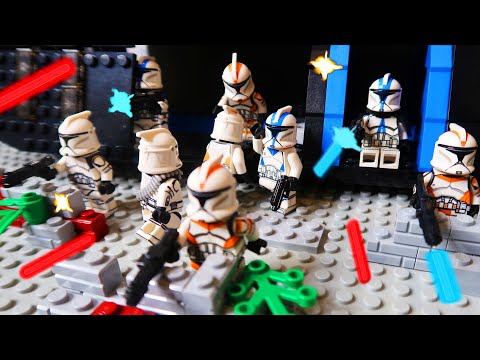 Republic Clone LAAT Gunship EVACUATION! - LEGO Star Wars: Moc Challenge