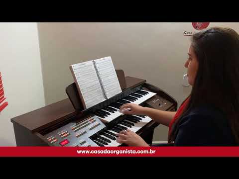 TOKAI D2 CLASSIC WENGUE - HINO 343 (HINÁRIO 05 CCB) - LÁ NO CÉU CANTAREMOS - CASA DAS ORGANISTAS