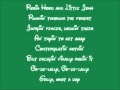 Robin Hood-Oo-De-Lally Lyrics 