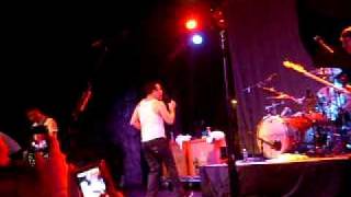Say Anything live in Memphis, Tn 4/20/10 "Slowly Through A Vector"