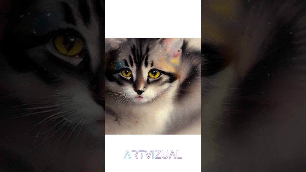 AI Turn Cat into Dog Art🐾