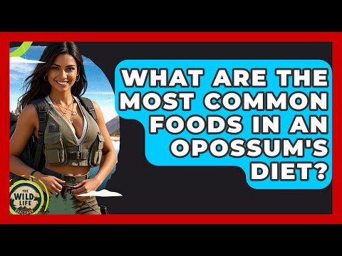 What Are The Most Common Foods In An Opossum's Diet? - The Wild Life Explorer