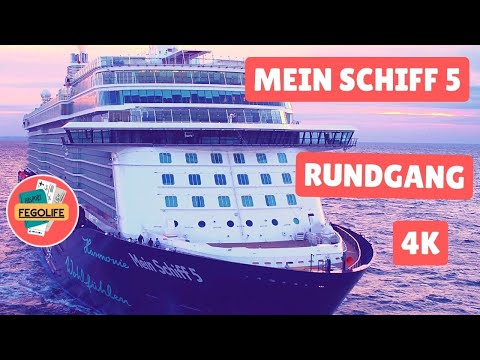 Mein Schiff 5 / Rundgang 4K / Kreuzfahrtschiff