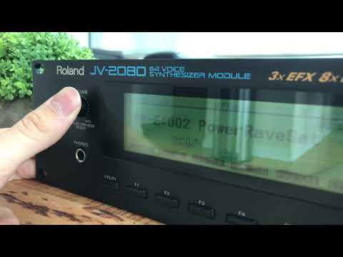 Roland JV-2080 64-Voice Synthesizer Module 1997 - 2000 - Black image 9