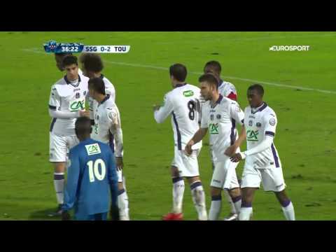32èmes de Finale de Coupe de France Sannois Saint-Gratien - Toulouse (02/01/2016)
