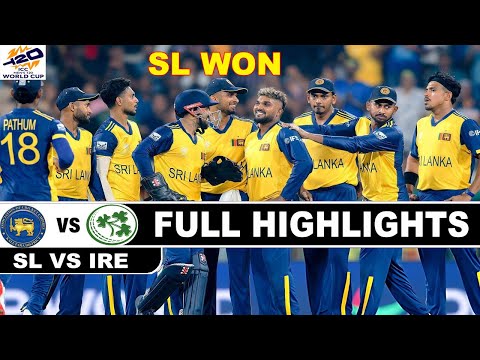 FULL HIGHLIGHTS | SRI LANKA VS IRELAND ICC T20 WORLD CUP 2026 MATCH HIGHLIGHTS | SL VS IRE