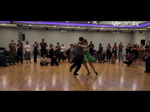 Argentine tango workshop - giros & sacadas: Maja & Marko - Si el Corazón Supiera
